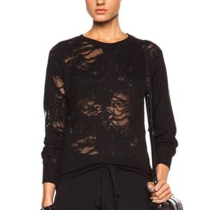 IRO . JEANS Garence Black Sweatshirt